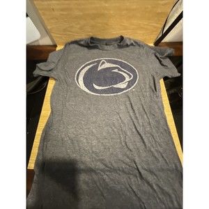 Dark Gray Penn State T Shirt Small Cotton Exchange Nittany Lions Distressed BS3